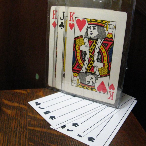 TWA Airlines Playing Card Luggage Tags (3) - Picture 4 of 4